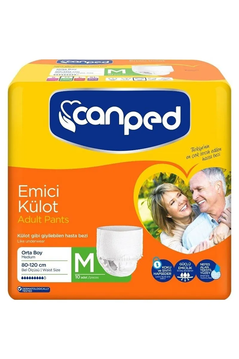 CANPED  EMİCİ KÜLOT M 9 ADET