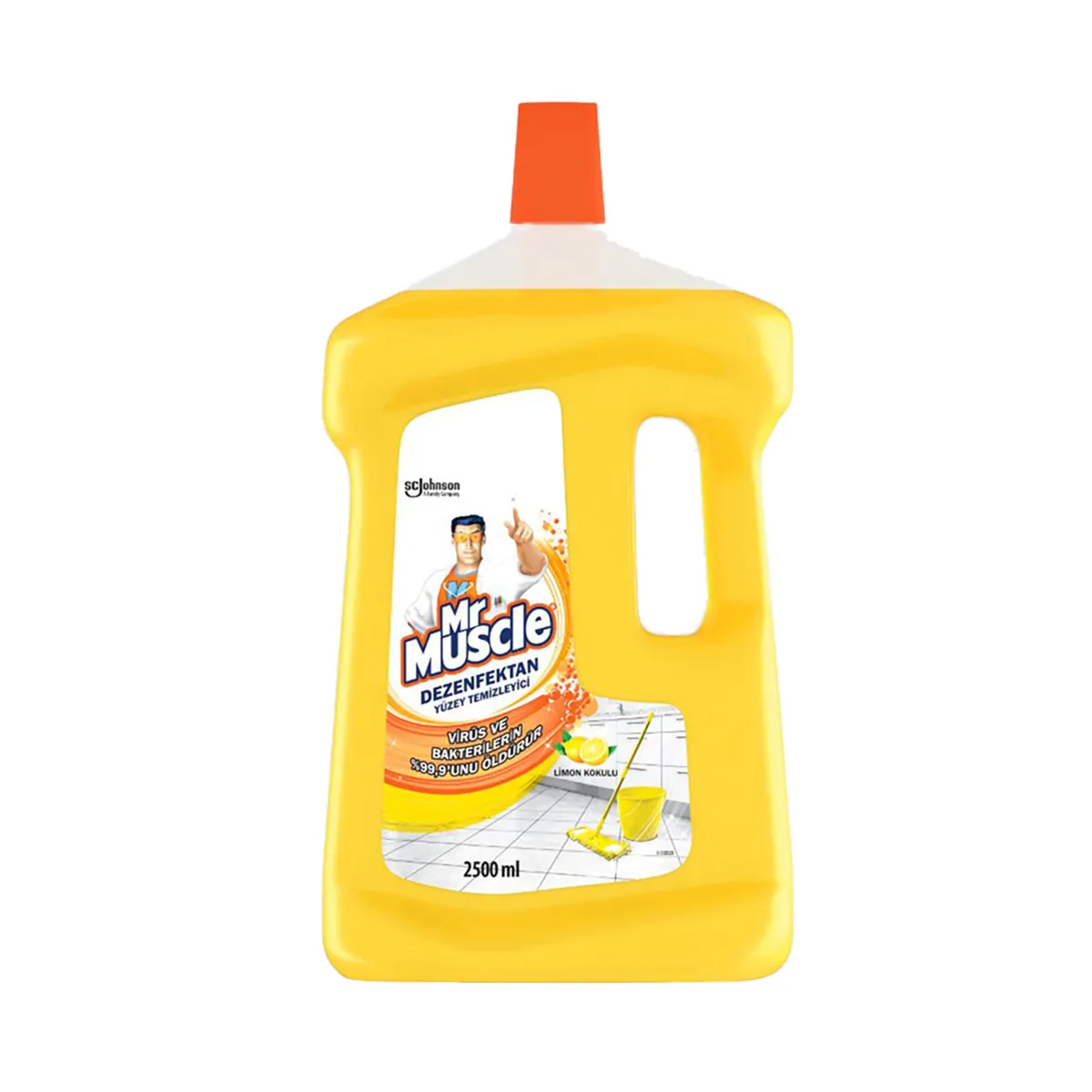 MR MUSCLE DEZENFEKTAN YÜZEY TEMİZLEYİCİ LİMON 2500ML