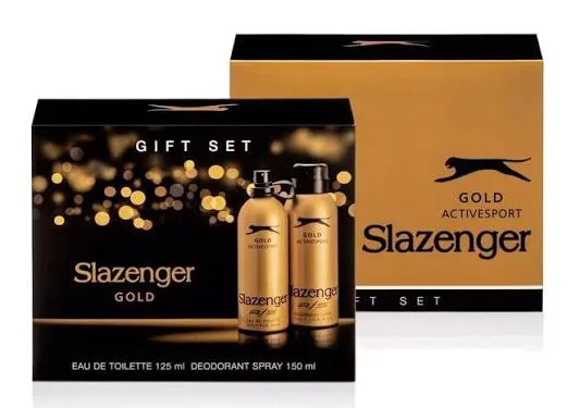 SLAZENGER GOLD SET