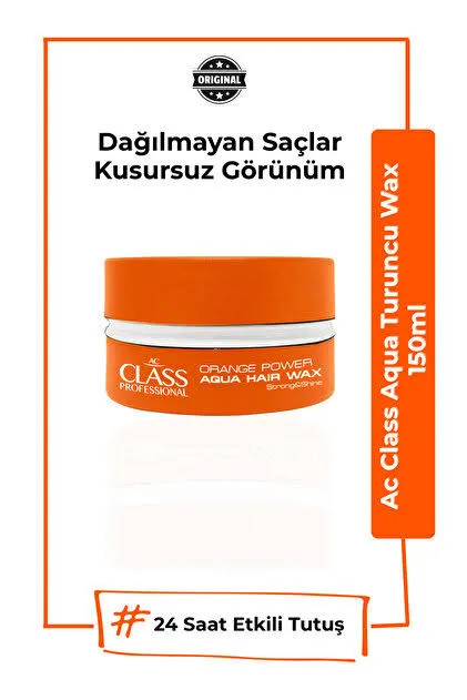 AC CLASS WAX TURUNCU 150ML