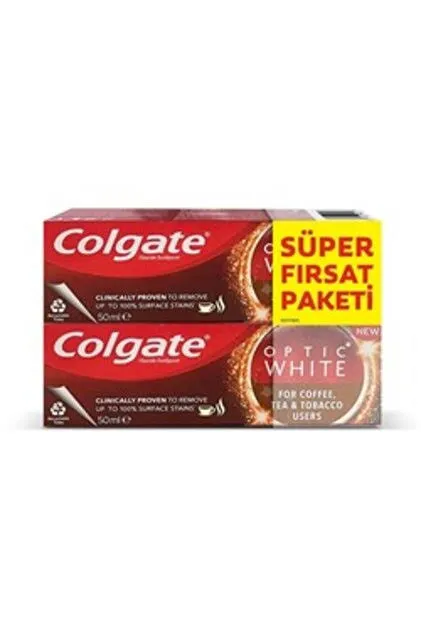 COLGATE OPTIC WHITE 2Lİ
