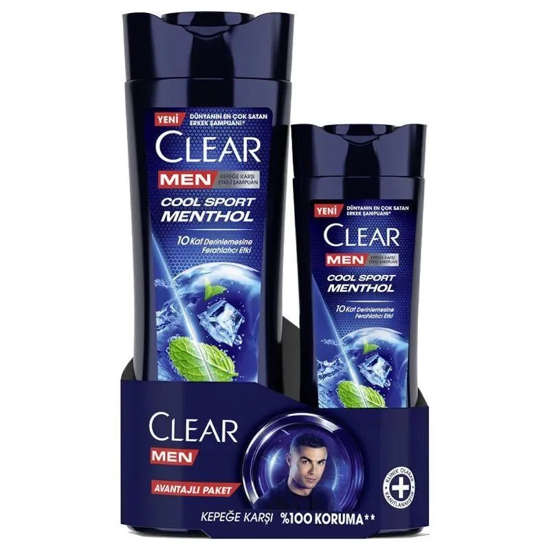 CLEAR MEN ŞAMPUAN 350+180ML