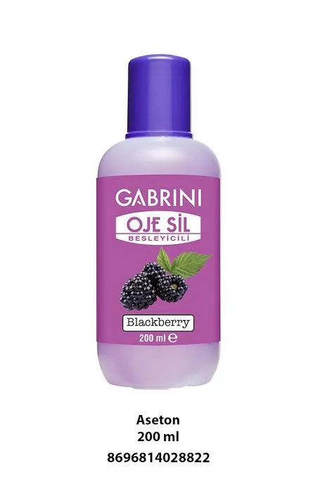 Gabrini Oje Sıl Aseton 200Ml Blackberry