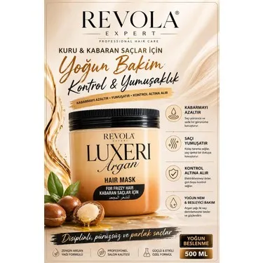 REVOLA LUXERI SAÇ MASK 500ML ARGAN
