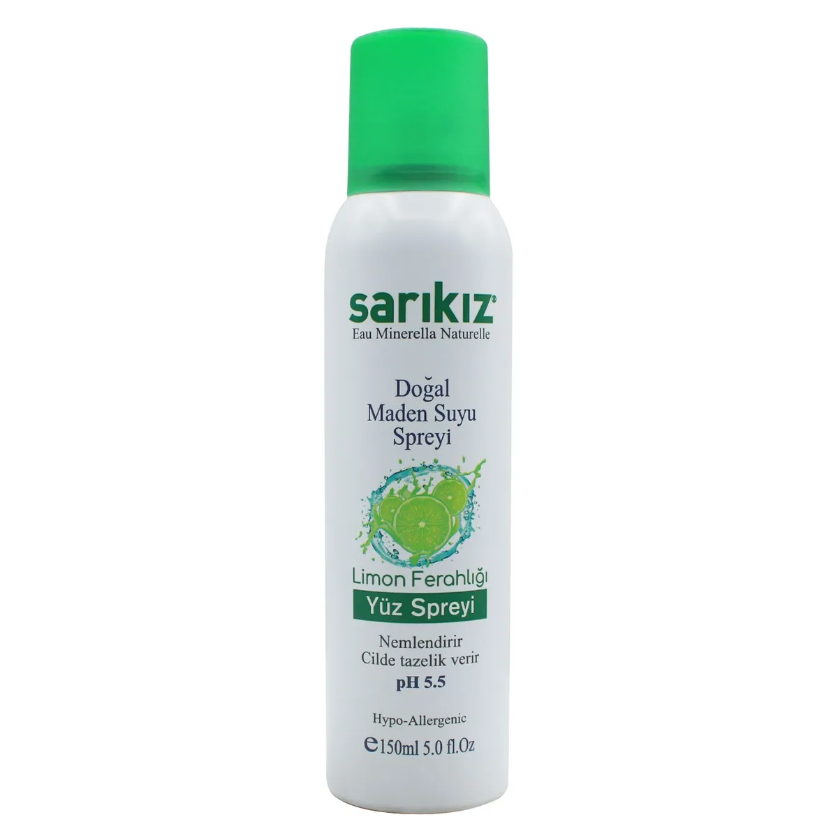 SARIKIZ LİMON MADEN SUYU SPREYİ 150 ML.