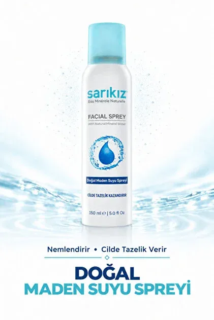 SARIKIZ MADEN SUYU SPREYİ 150 ML.