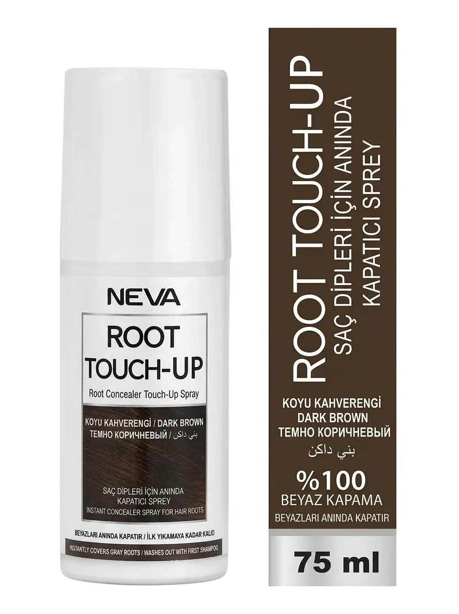 Neva Root Touchı Sprey 75Ml Dark Brown-KOYU KAHVER