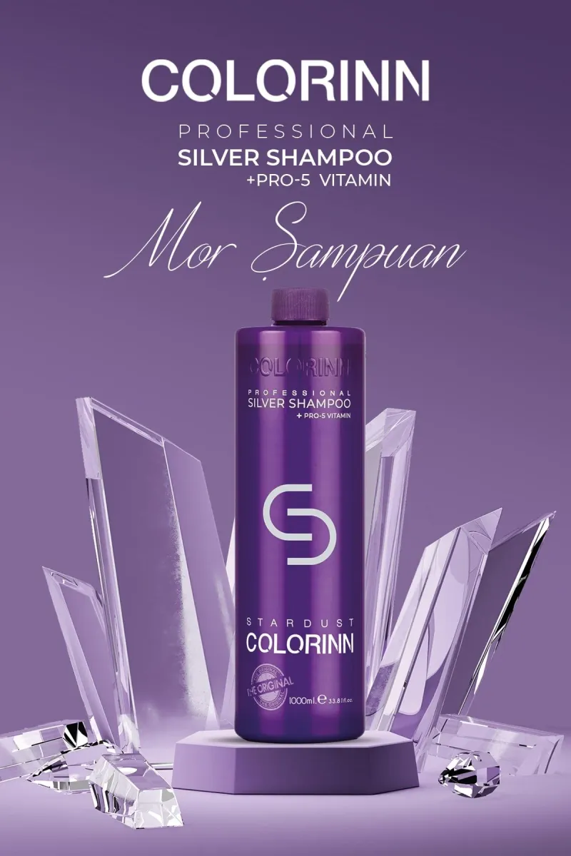 COLORINN SILVER MAVI SAMPUAN 1000ML