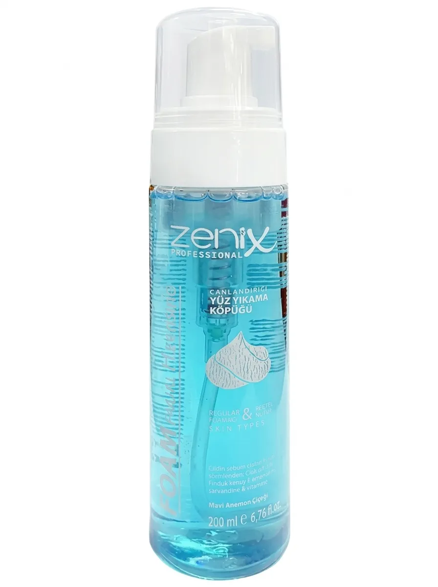 ZENİX FACE CLEANER SHAMPOO BLUE 200 ML