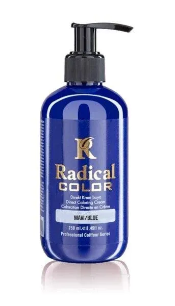 RADİCAL COLOR SU BAZLI SAÇ BOYASI 250 ML MAVİ