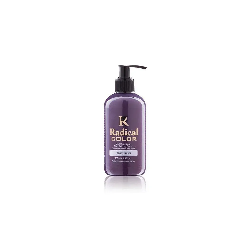 RADİCAL COLOR SU BAZLI SAÇ BOYASI 250 ML GÜMÜŞ