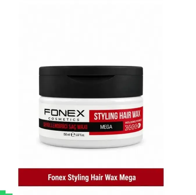 FONEX STYLING HAIR WAX MEGA KIRMIZI 150 ML.