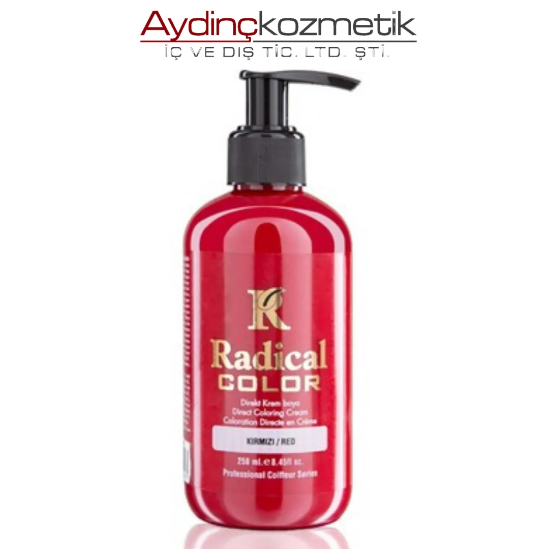 RADİCAL COLOR SU BAZLI SAÇ BOYASI 250 ML KIRMIZI