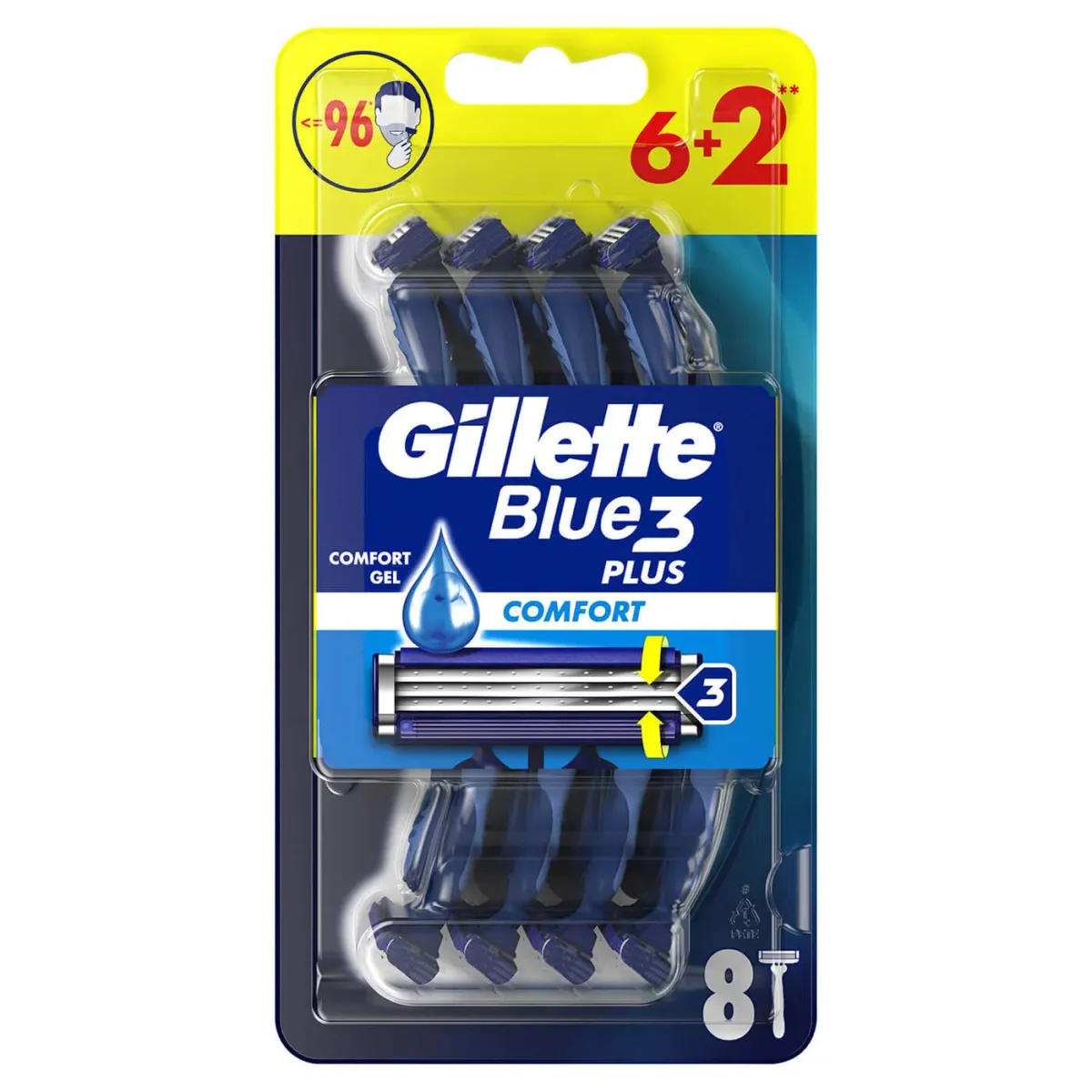 GİLLETTE BLUE 3 BIÇAK  8 Lİ