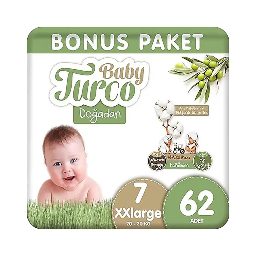 BABY TURCO XXL 7 62 ADET