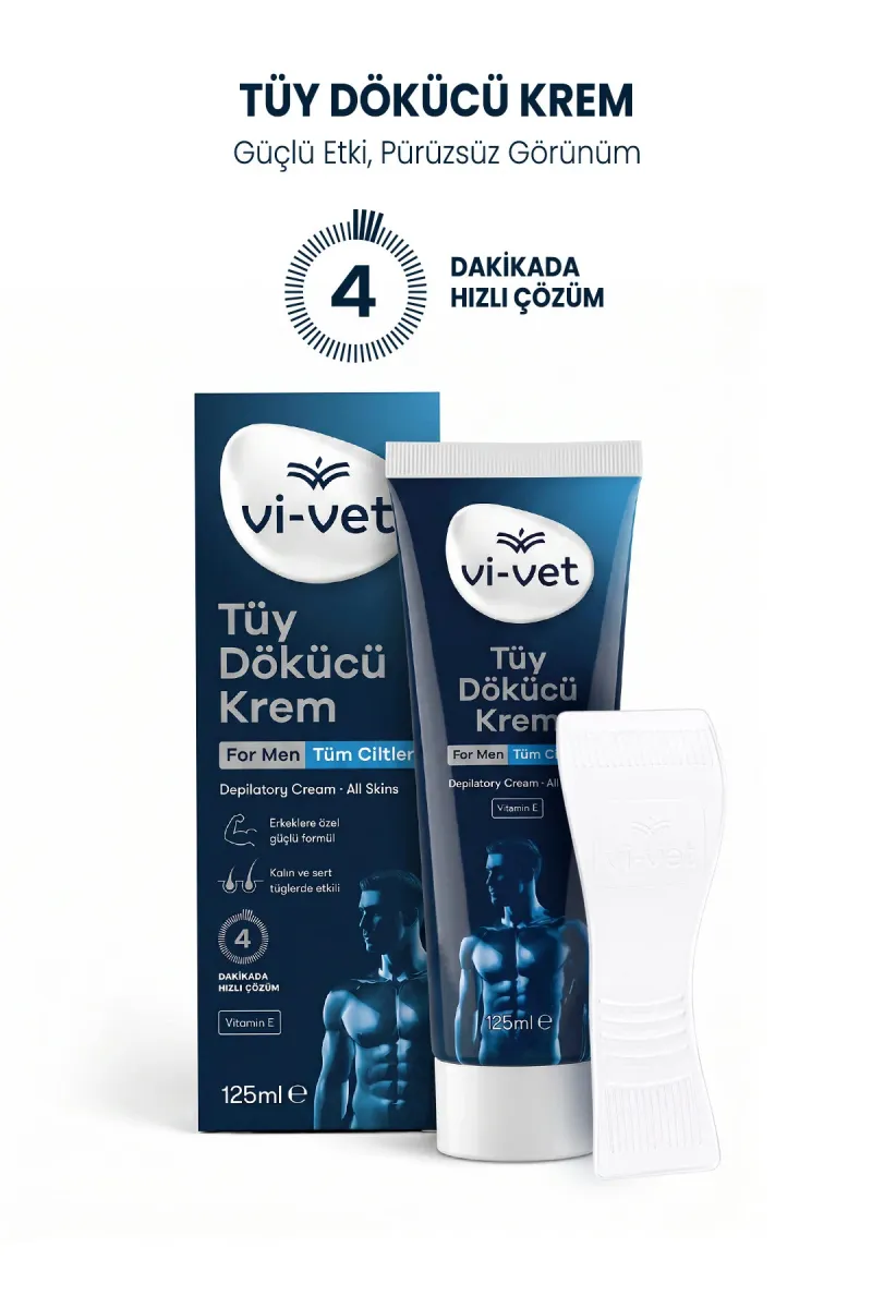 Vİ-VET TÜY DÖKÜCÜ KREM 125 ML MEN