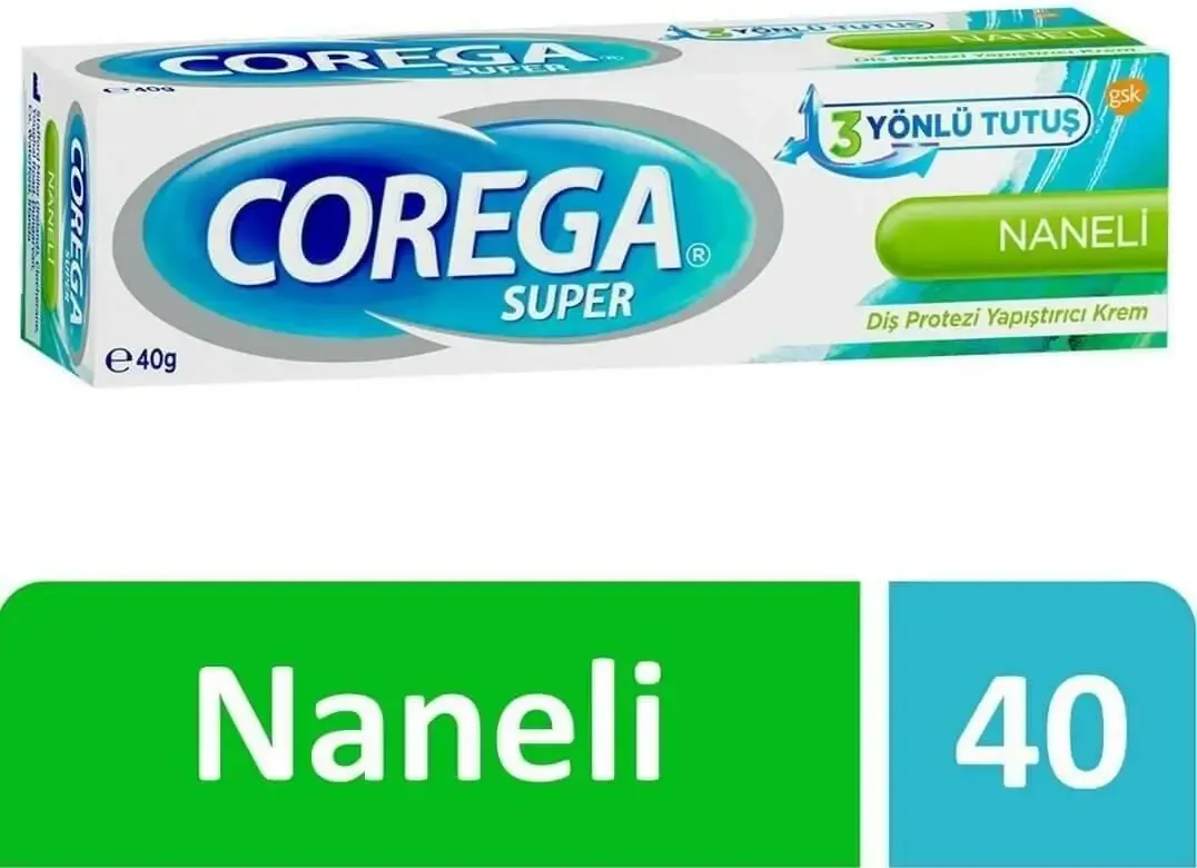 COREGA DİŞ PROTEZ YAPIŞTIRICI  NANELİ