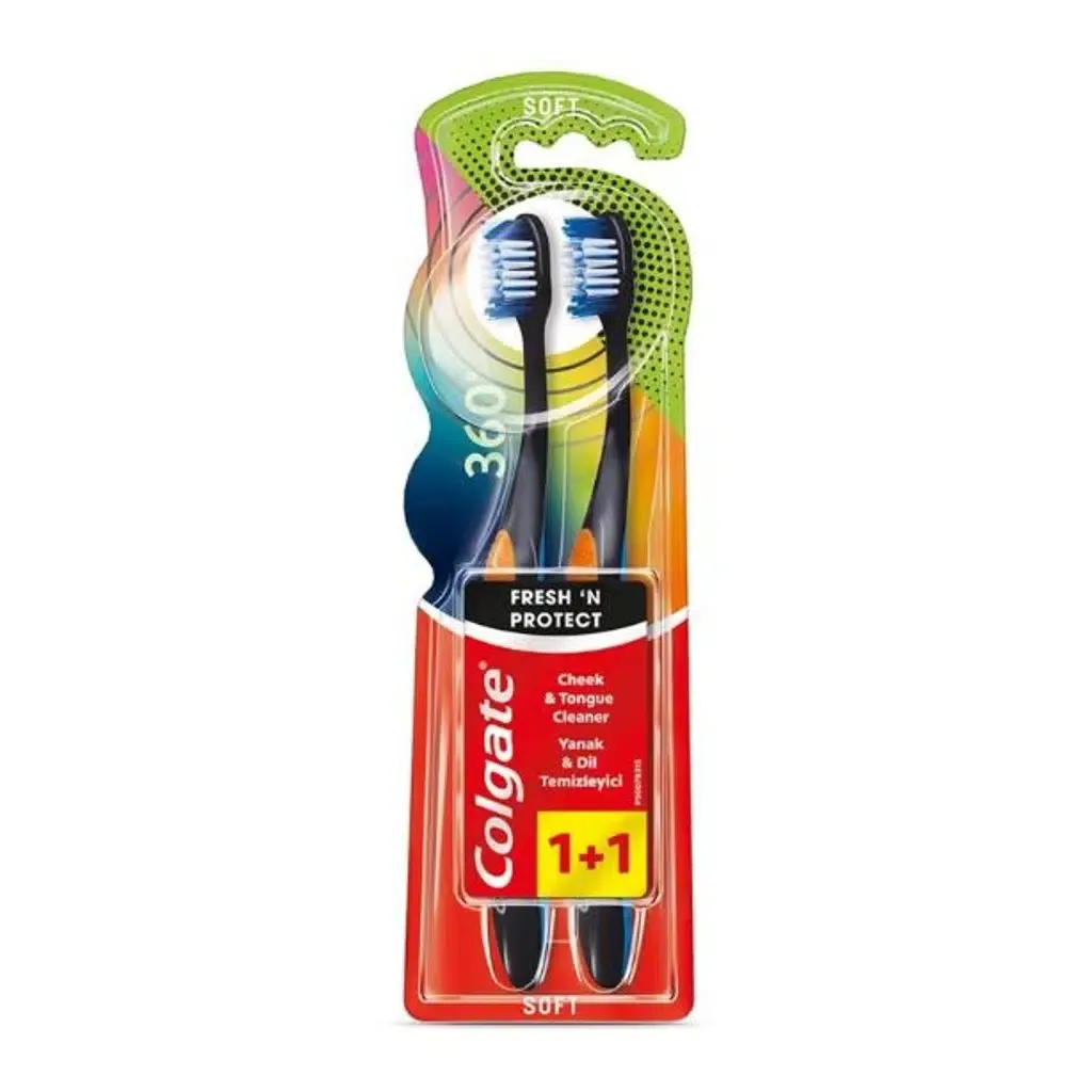 COLGATE BLACK DİŞ FIRÇASI 1+1