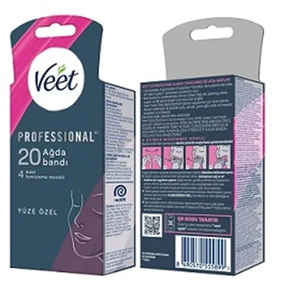 VEET PRO YÜZ AĞDA BANDI 20'Lİ