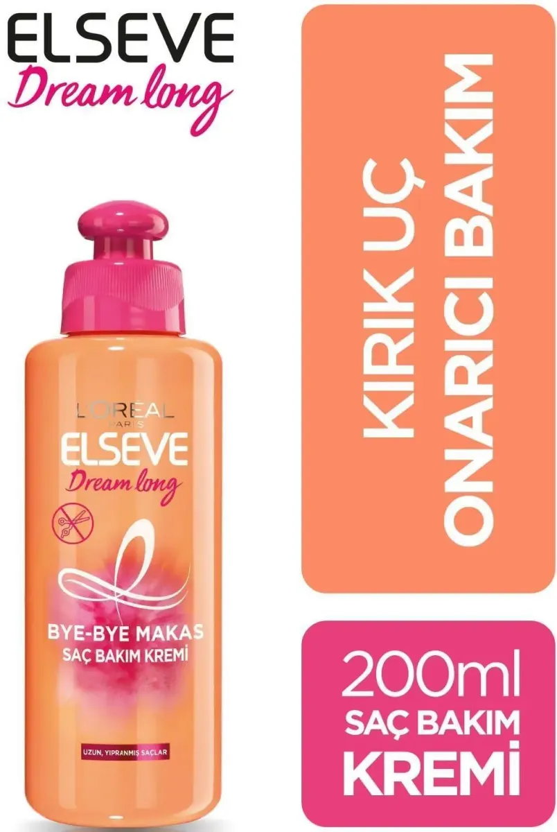 LOREAL ELSEVE DURULANMAYAN SAÇ KREMİ DREAM LONG BYE BYE MAKAS 200 ML