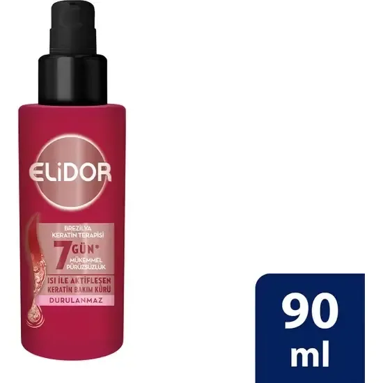 ELIDOR SAÇ BAKIM KÜRÜ BREZİLYA KERATİN TERAPİSİ 90 ML