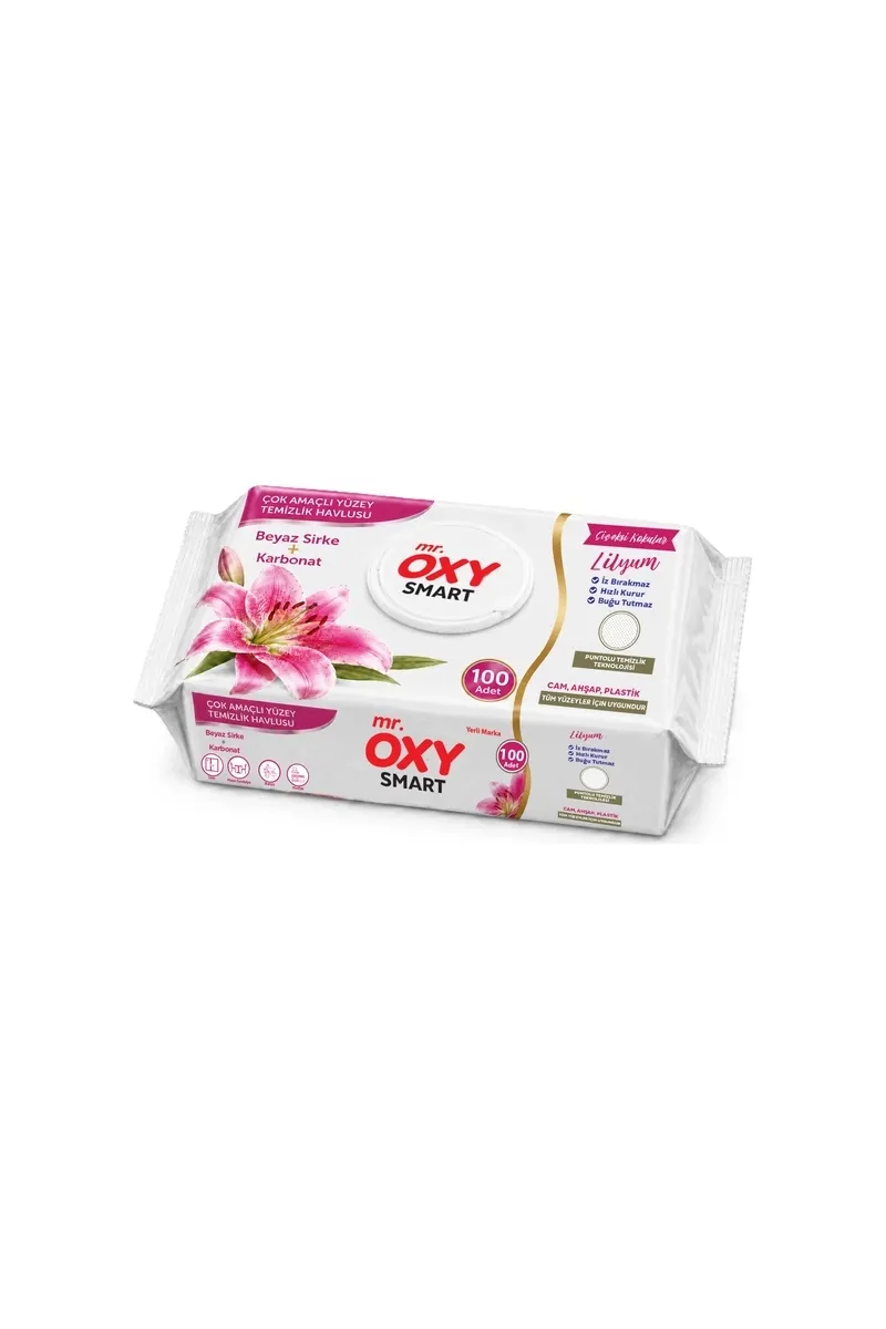 MR. OXY TEMİZLİK HAVLUSU LİLYUM 100'LÜ