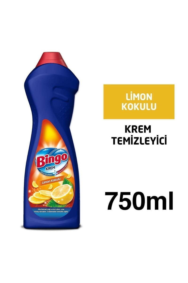 BINGO KREM 750 ML LIMON KOKULU