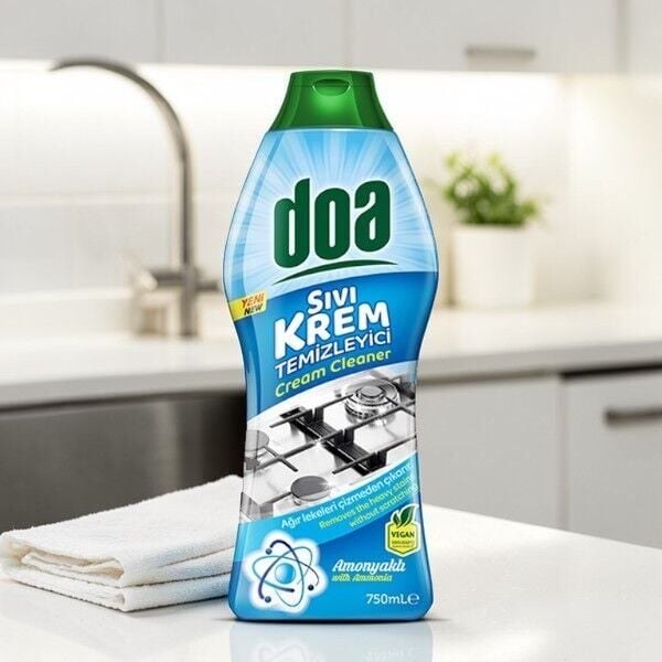 DOA  SIVI KREM TEMİZLEYİCİ AMONYAKLI 750 ML