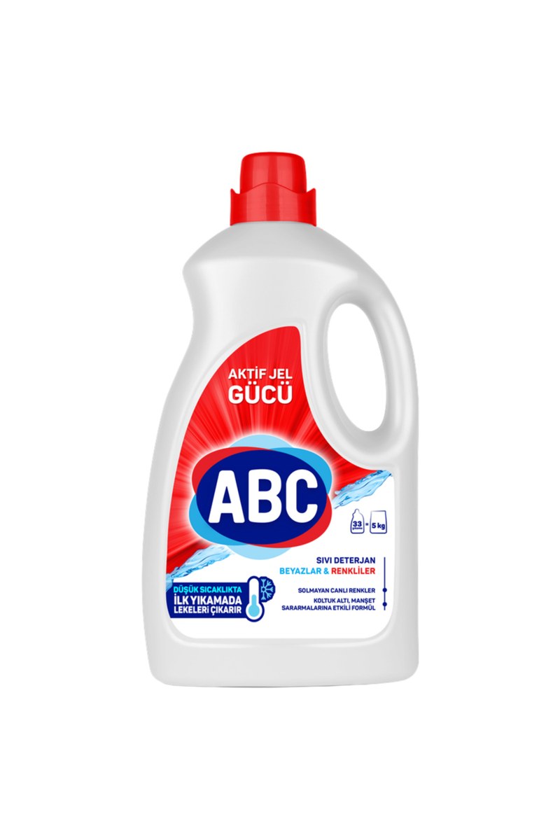 ABC SIVI DETERJAN JEL PLUS 2145ML BAHAR FERAHLIGI*6