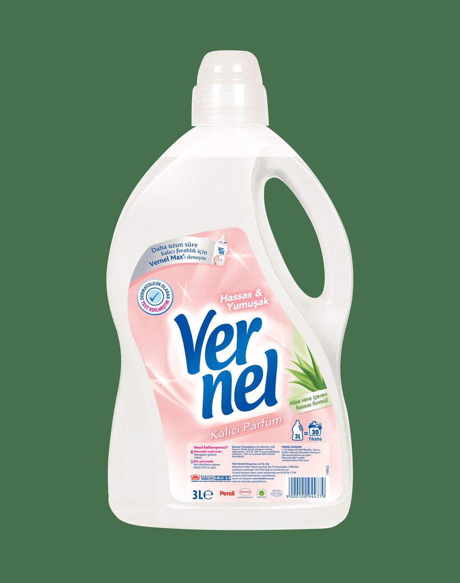 VERNEL CAMASIR YUMUSATICI 3 LT