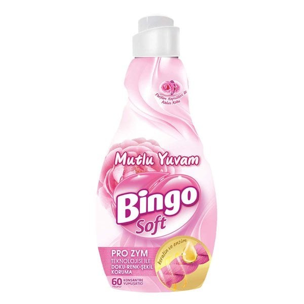 BINGO SOFT KONSANTRE YUMUSATICI MUTLU YUVAM 1440 ML 60 YIKAMA
