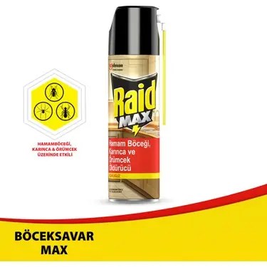 RAID BOCEKSAVAR 300 ML MAX *