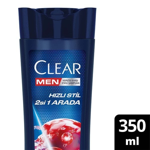 CLEAR ŞAMPUAN 2Sİ 1 ARADA 350ML