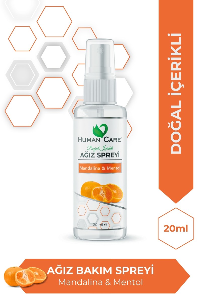 HUMAN CARE AĞIZ SPREYİ MANDALİNA 20 ML