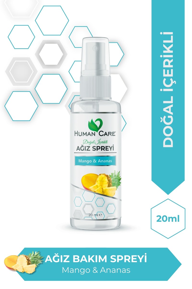 HUMAN CARE AĞIZ SPREYİ MANGO 20 ML