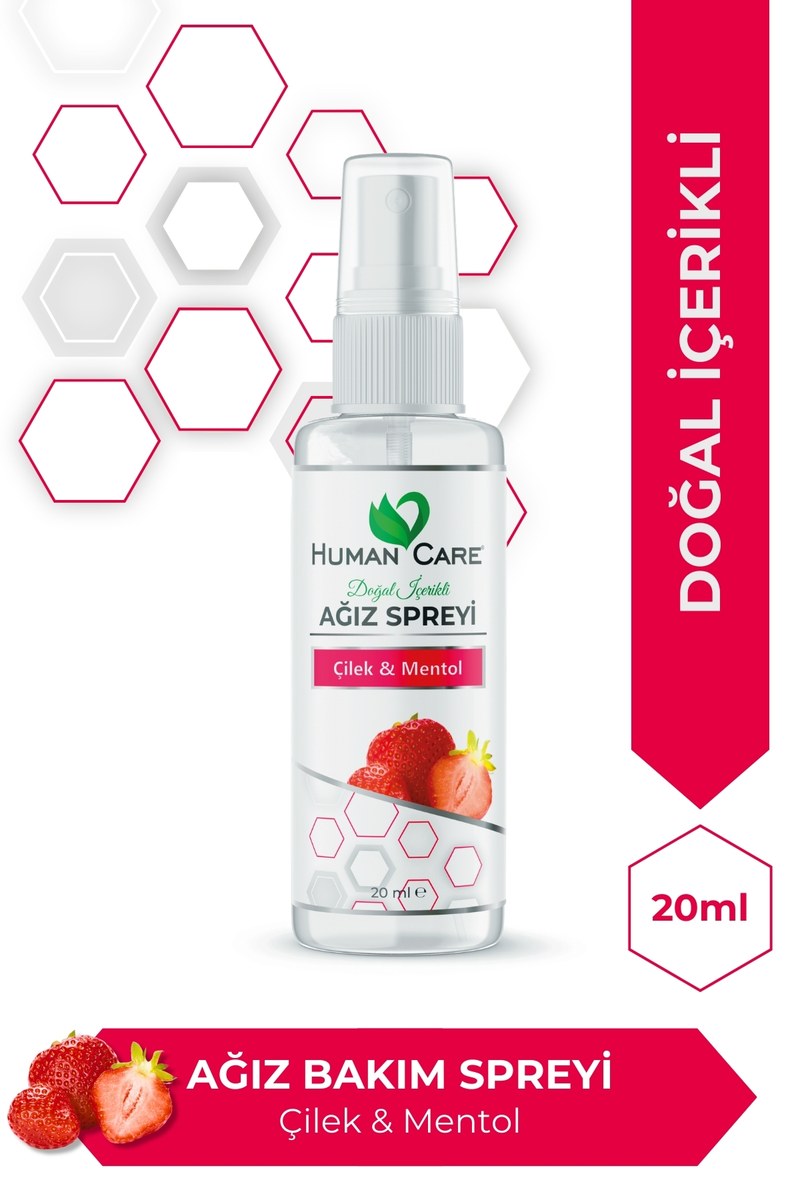 HUMAN CARE AĞIZ SPREYİ ÇİLEK 20 ML