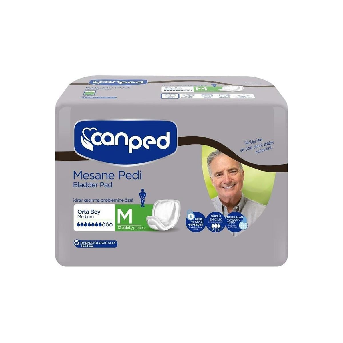CANPED MESANE PEDI ERKEK 12LI