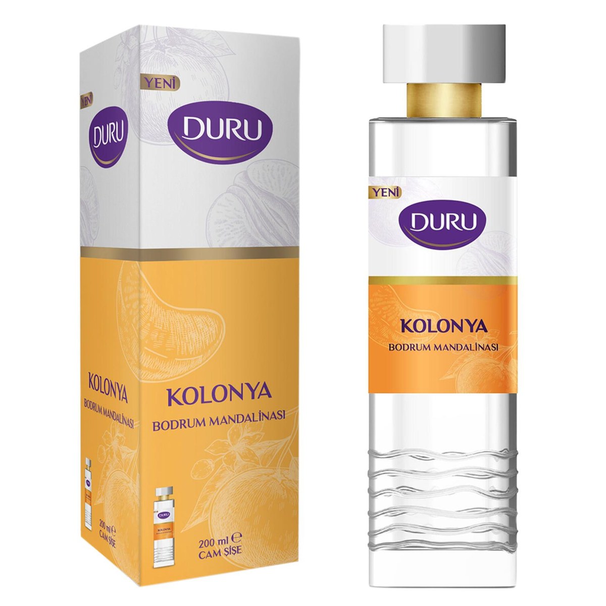 DURU KOLONYA BODRUM MAND. 200 ML