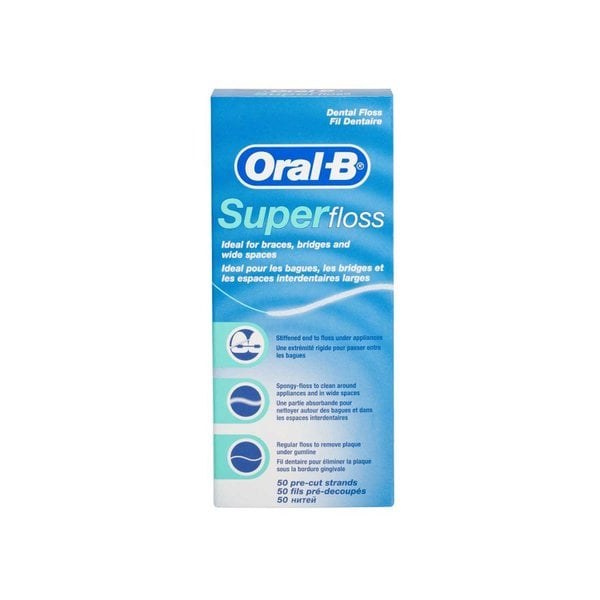 ORAL B SUPER FLOSS