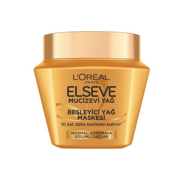ELSEVE SAÇ MASKESİ  MUCİZEVİ YAĞ 300 ML