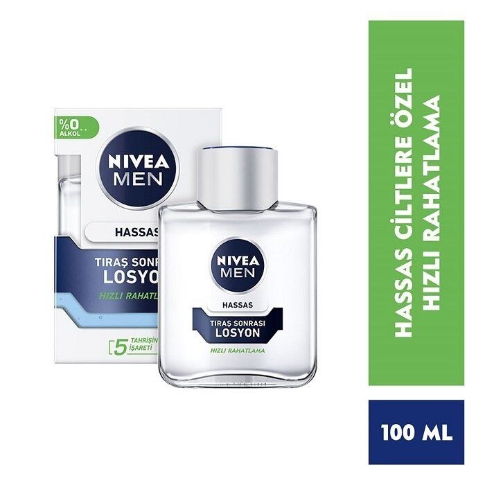 NIVEA MEN LOSYON HASSAS 100ML*6***