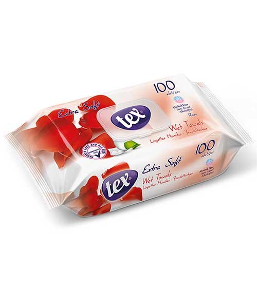 TEX 100 LU ISLAK MENDIL ROSE