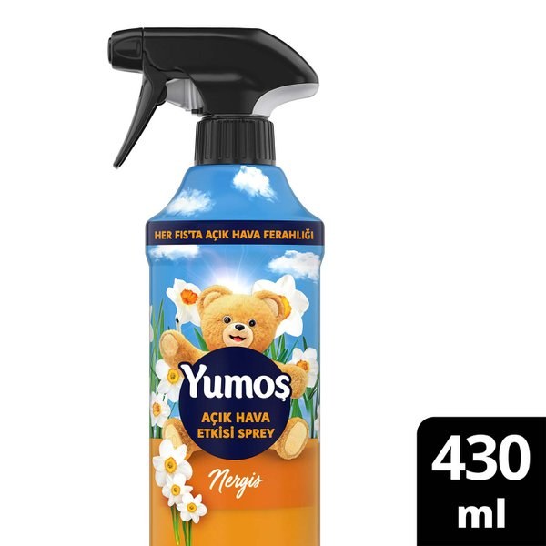YUMOŞ EV TEKSİL SPREYİ AÇIK HAVA NERGİS 430ML