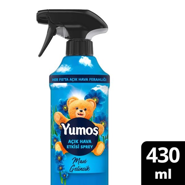 YUMOŞ EV TEKSİL SPREYİ MAVİ GELİNCİK 450ML