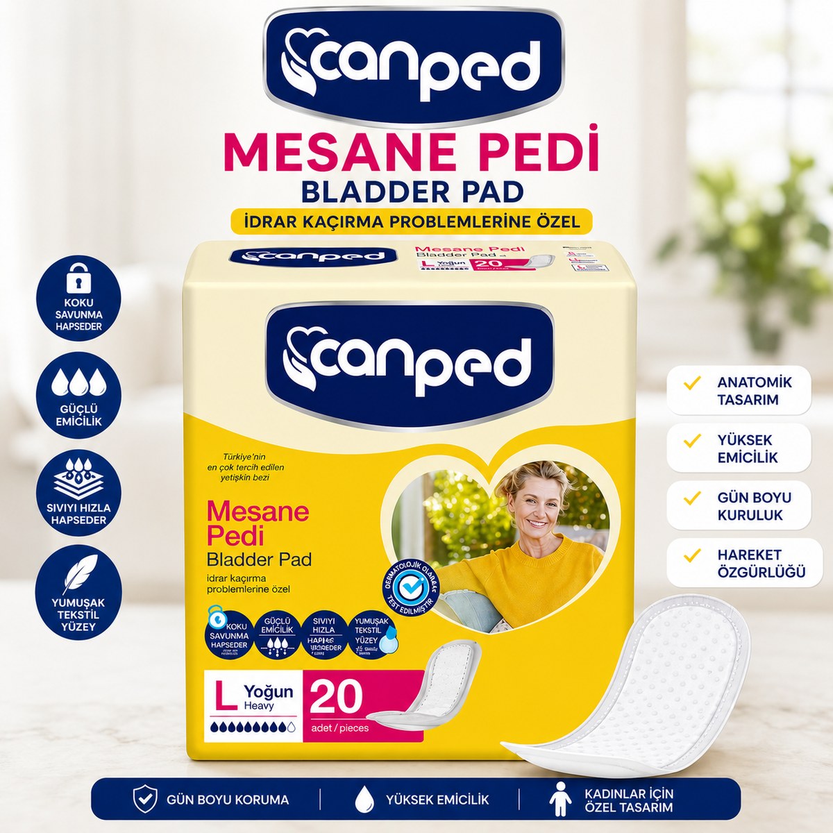 CANPED MESANE PEDİ M 20 Lİ