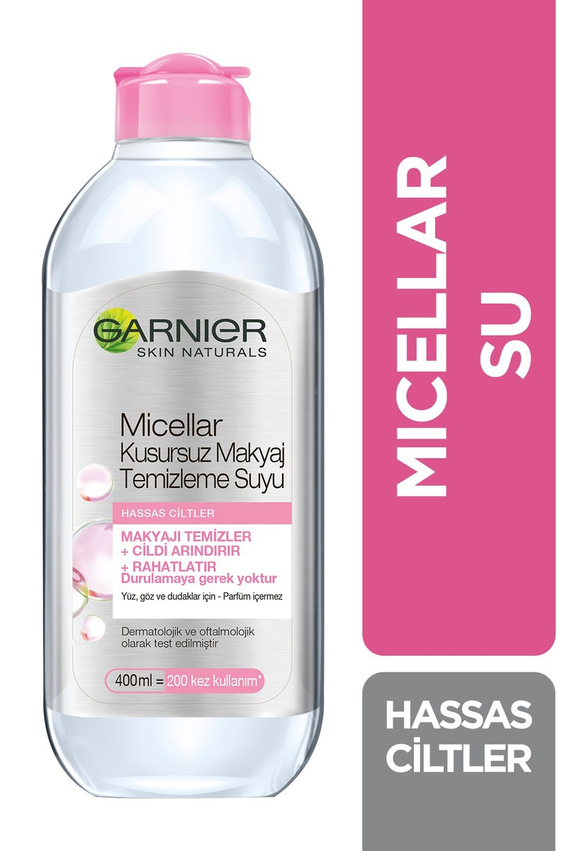 GARNİER MİCELLAR MAKYAJ TEMİZLEME SUYU 400ML