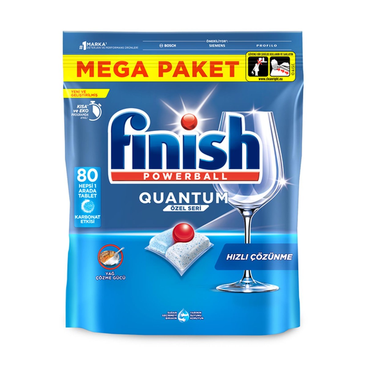 FINISH POWEBALL QUANTUM 80 TB
