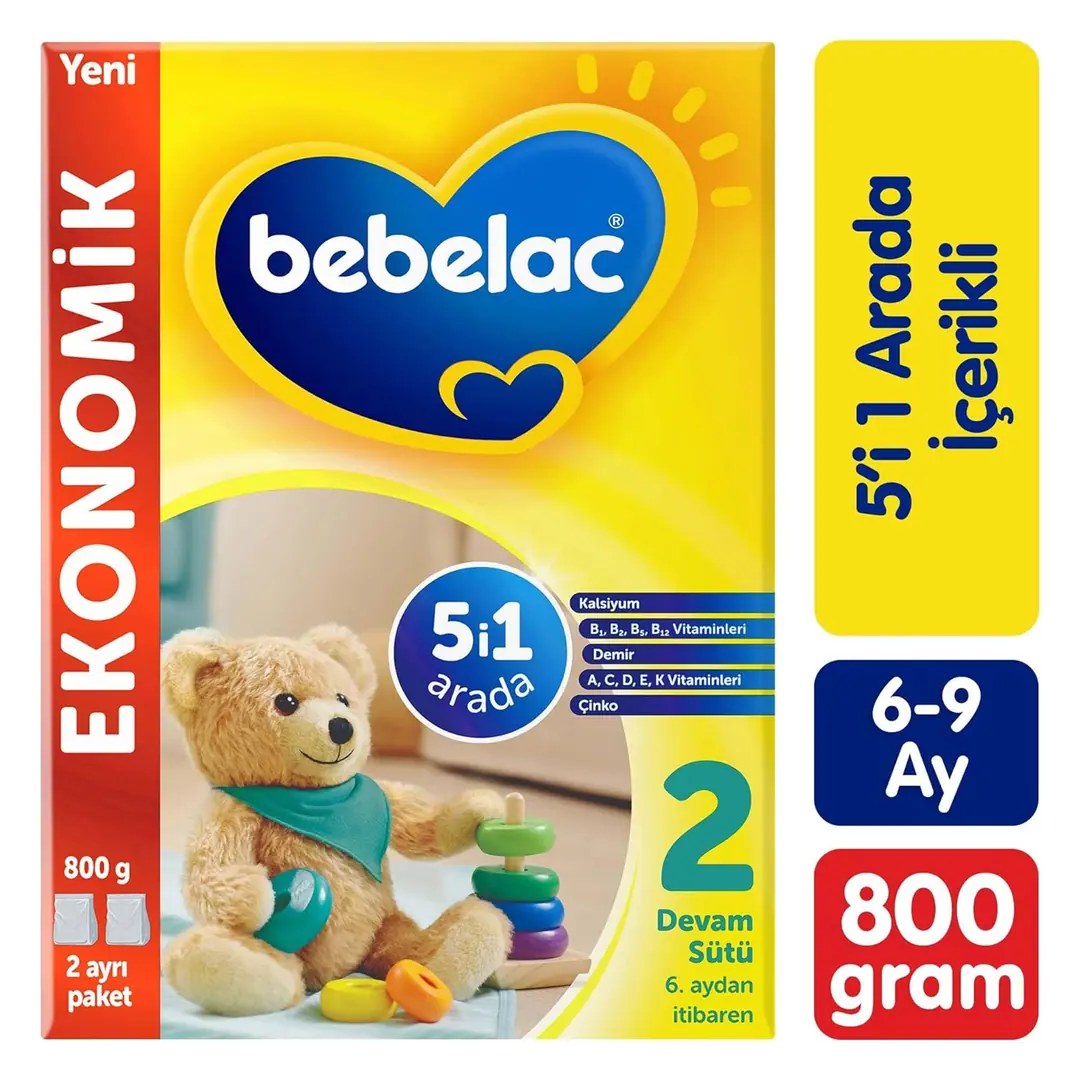 BEBELAC 800GR NO 2