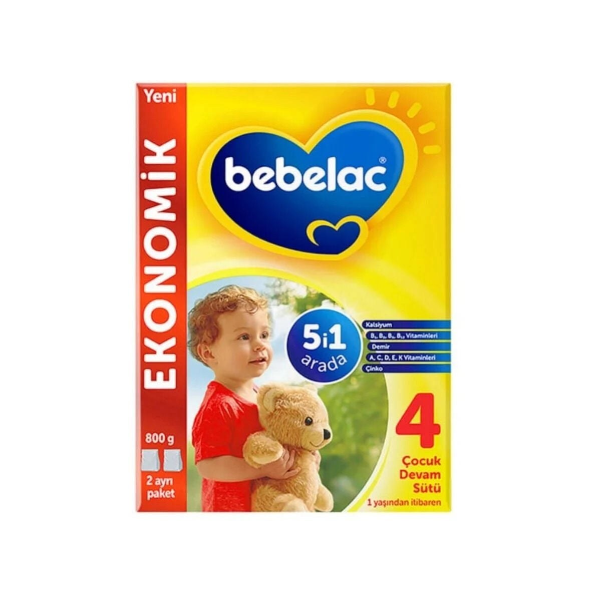 BEBELAC 800GR NO 4
