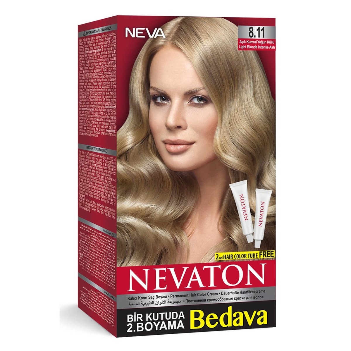 NEVATON SAÇ BOYASI 8.11
